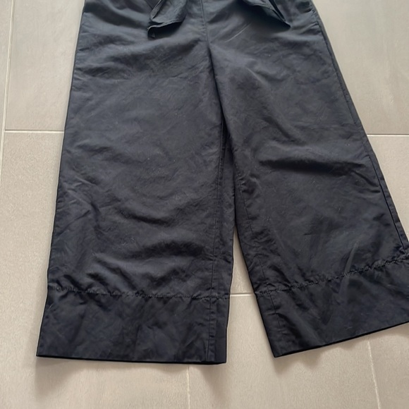 Kate Spade, black cropped culottes, bow front tie - Picture 4 of 14